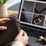 How to Identify an Acabamento Premium in Product Photos Shopper compares precise stitching and hardware with enlarged online product details